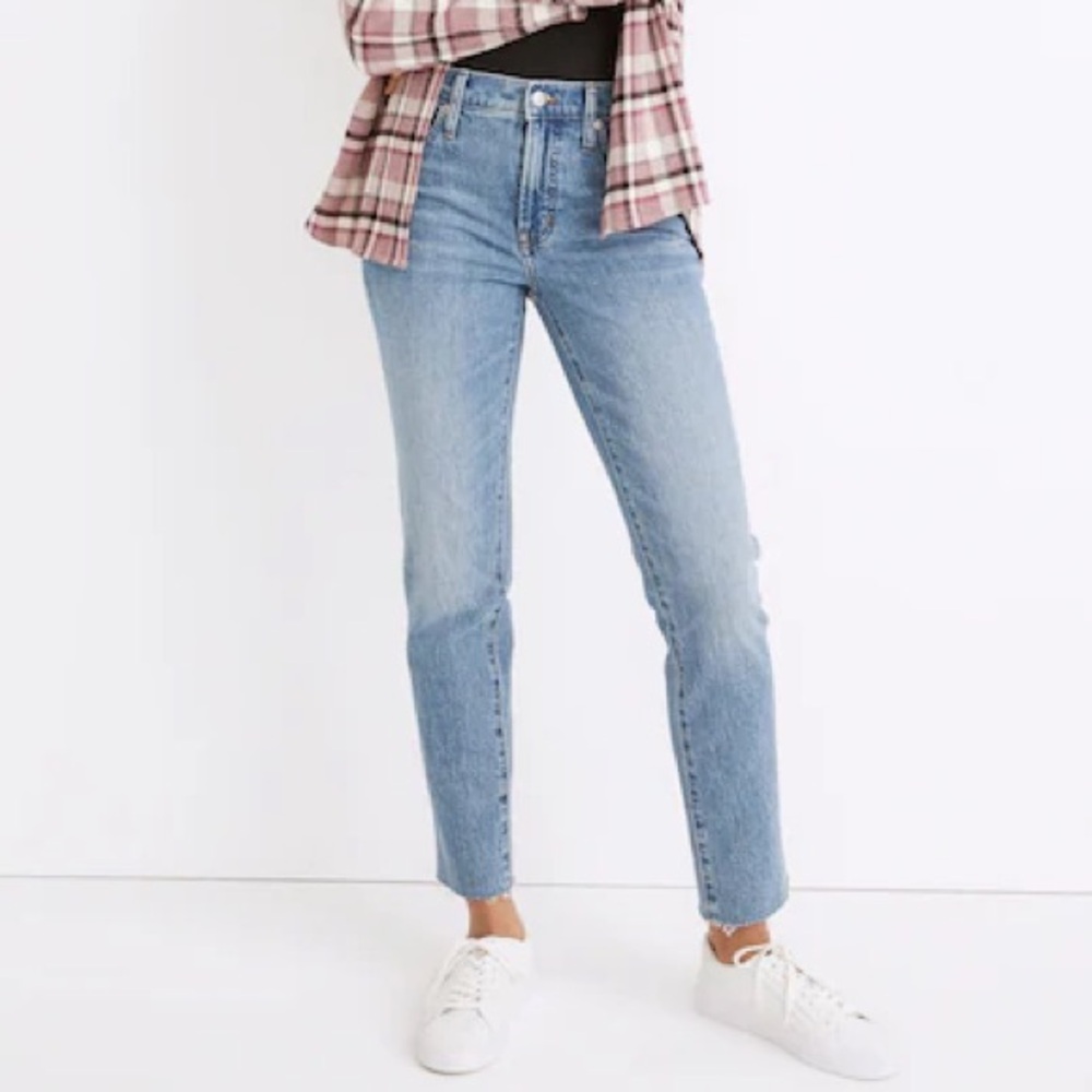 Madewell The Mid-Rise Perfect Vintage Jean in Enmore‎ Wash size 25 NWT